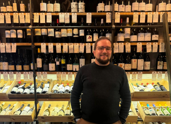 Golborne Deli & Wine Store’s sommelier Francesco Merlo